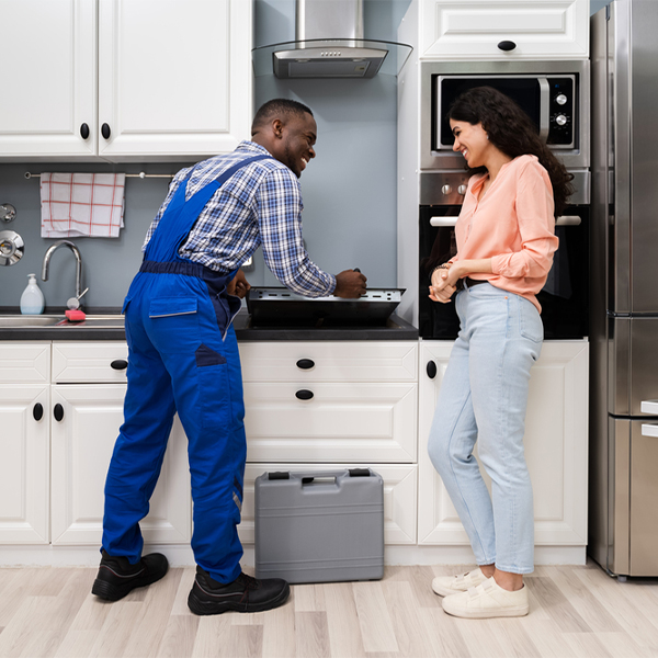 how long does it typically take to complete cooktop repair services in Hayfield